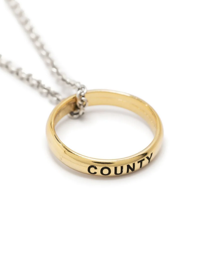 COUNTY RING NECKLACE